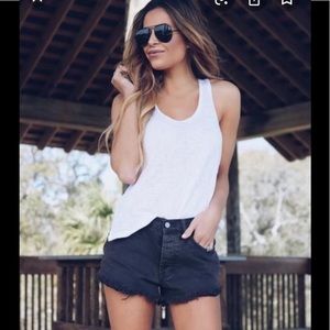 Vici Beach Frayed Shorts